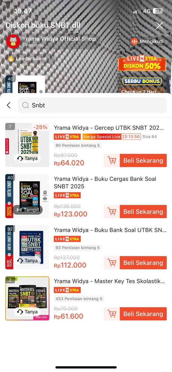 akangjul's tweet photo. @scopseyanie Promo yang tersisa yang ini ya guys 😁🙏 https://t.co/GnTcDkKLps