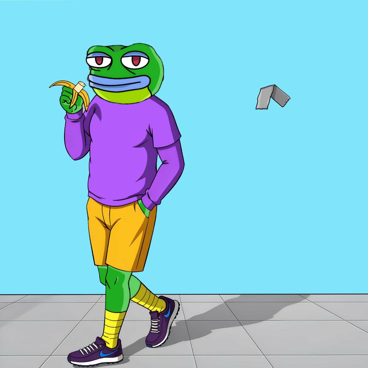 fataarif36's tweet photo. @PepeAiOnSOLANAa This is my meme work, hope you like it 🥰🙏🥰🙏 https://t.co/sDcKZCKeNl