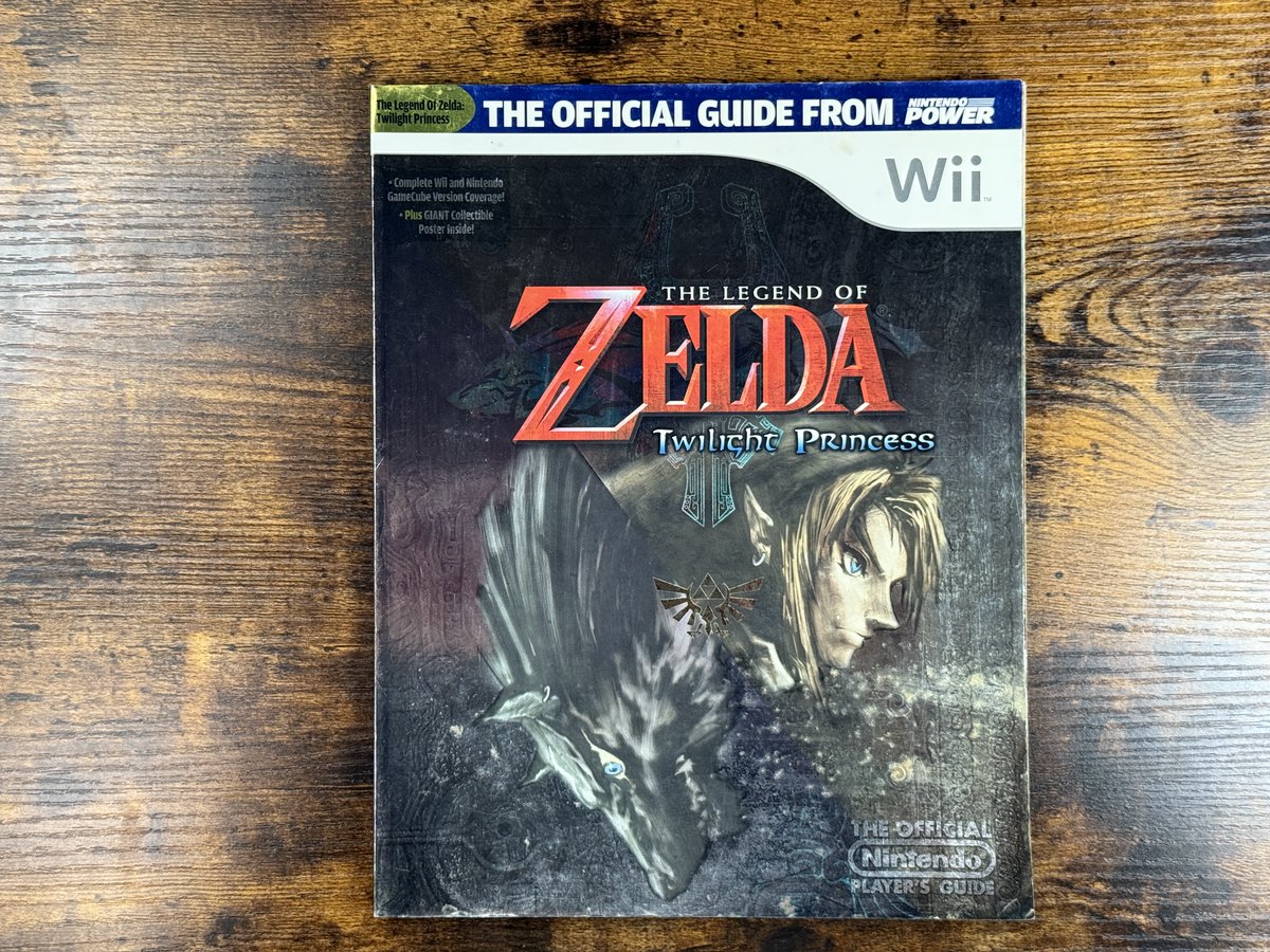 KazuroSGC's tweet photo. ✨ On Nov. 19, 2006, The Legend of Zelda: Twilight Princess debuted, bringing us one of the darkest, most epic tales in Hyrule’s history! 🐺🗡️
💥 50 likes and I’ll select a winner to ship a used Nintendo Power Twilight Princess strategy guide! Who’s in? 🌟 #Zelda #StrategyGuide https://t.co/3v68SZyAOA