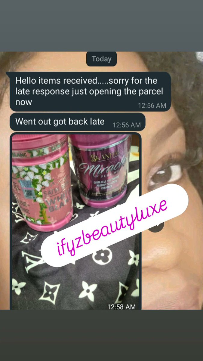 ifyzbeautyluxe_'s tweet image. Thank you for choosing Ify's Beauty Luxe 💚

#supplementinabuja #supplementsthatwork #supplements #ifyzbeautyluxe