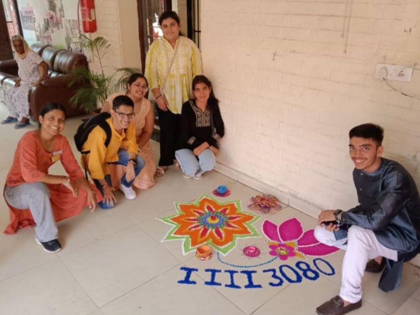 rcch3080's tweet photo. "✨ Umeedon Ki Roshni ✨
This Diwali, in collaboration with Rotaract Club Panchkula Beautiful  we brought joy to the elderly at Senior Citizen Home, Chandigarh. With love, gifts, and togetherness, we celebrated the true spirit of the festival. 🌟 🪔 #Diwali #Rotaract #himalayan https://t.co/JwO42sdpRp