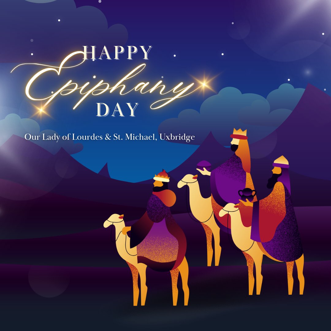 UxbridgeCath's tweet image. 🌟 Wishing You a Blessed Epiphany! 🌟
May the joy of Epiphany fill your heart and home, bringing peace, love, and blessings for the year ahead. 🙏
#HappyEpiphany #ChristIsTheLight #FaithAndGrace #Epiphany2025 #catholichurch⛪️
#CatholicLife
#catholicism