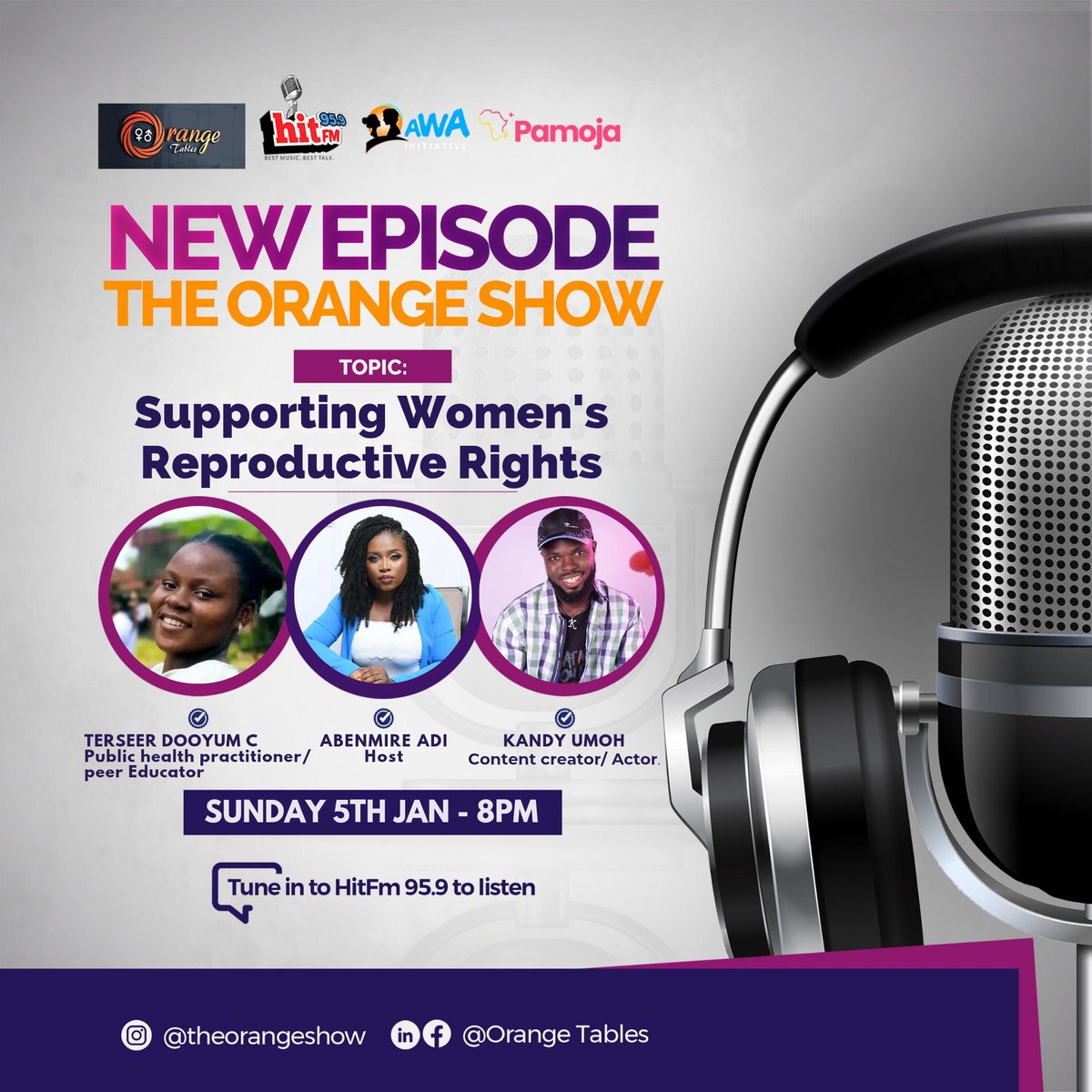 AWAInitiative's tweet photo. It's going to be another interesting session today. Join us as we discuss on supporting Women's reproductive Rights.

Tune in by 8:00pm.

#awainitiative 
#TobeAsewo
#IfNaYouWetinYouGoDo
#WhatIfItWereYou 
#EndPreventableDeaths
#CompassionOverJudgement
#HealthcareAccess
#Ajose https://t.co/U2ZqT0uHiW