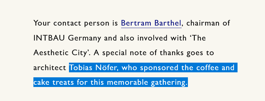 olekloss's tweet photo. 4 / Bertram Barthel holte die "#Rebellion" nach Berlin. Er macht die Social Media Arbeit für die #PrivatisierungsStiftungMitte, den @AivBerlin und Tobias #Nöfer. Er ist beteiligt an "#TheAestheticCity", ist Chairman der #INTBAU Germany, ist bei #StadtbildDeutschland aktiv usw.usf https://t.co/DeIZs7Fbhd