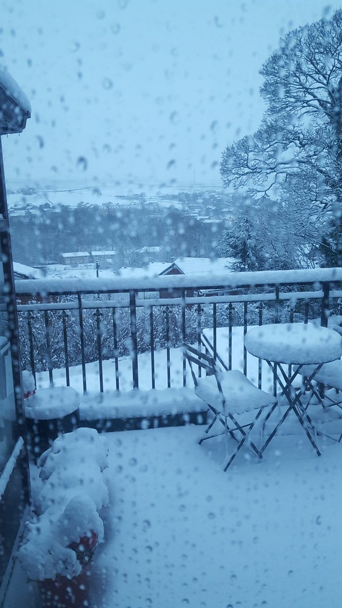 TheCastAwayDC's tweet photo. It's all white up north https://t.co/t6Ap5OPSzh