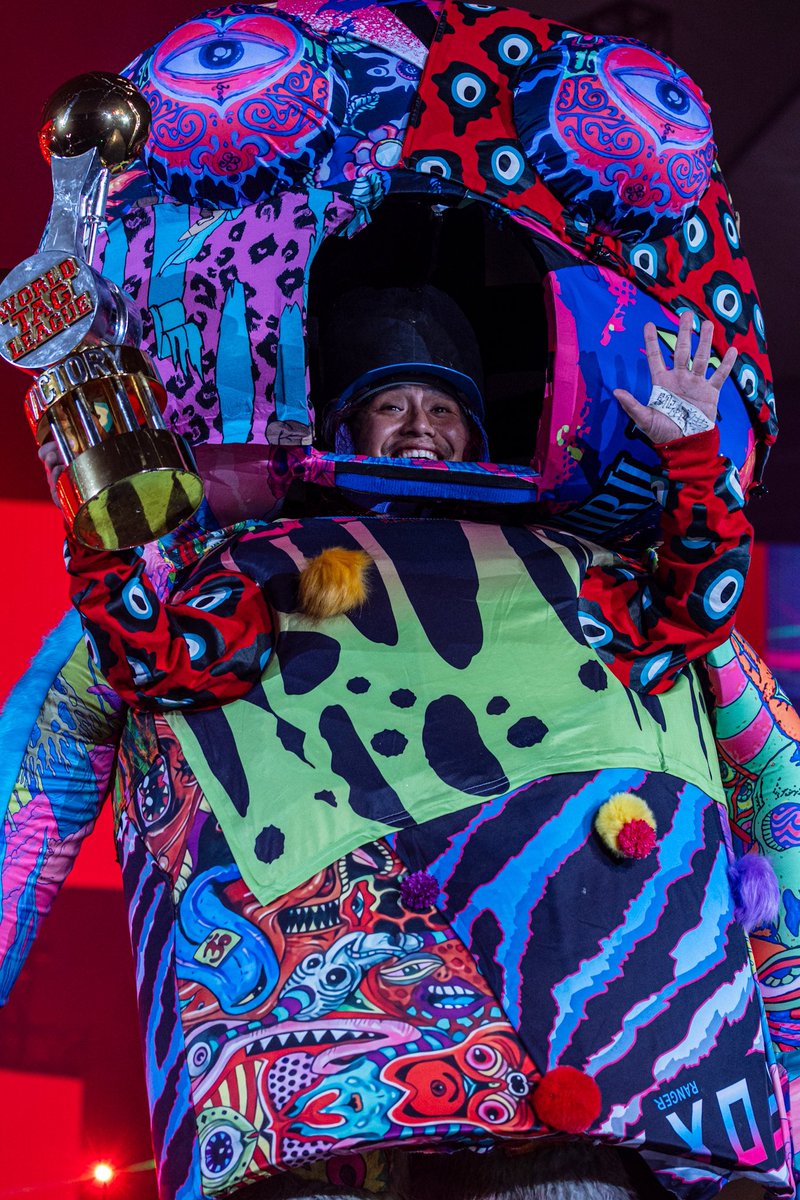 taigaPhoto_pw's tweet image. 2025 1.5 #新日本プロレス 東京ドーム
#高橋ヒロム #HiromuTakahashi 選手 
不気味すぎる笑笑笑
#njpw #njwd #世界を動かす2DAYS