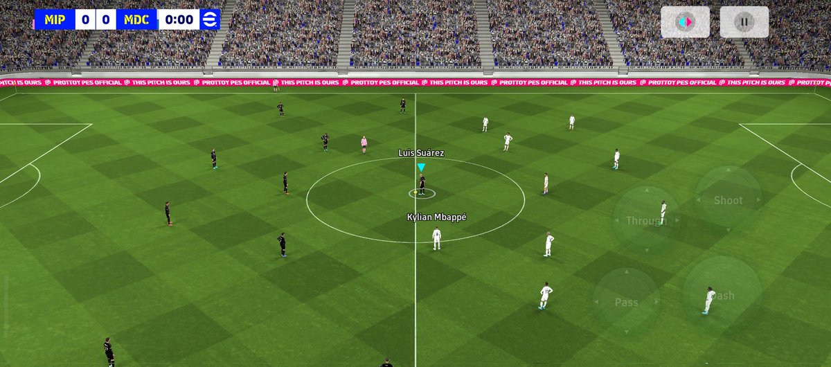 ProttoyPes's tweet photo. Diagonal Turf Pattern - Do you like this or not? 

eFootball Patch v4.2.0 Pitch Turf Update. I tried a new pattern this time. Let me know if any adjustment is required or not, still not final ⌛

Release Date: Thursday  (Jan 9' 25) 

#eFootball #eFootballPatch #ProttoyPatch https://t.co/cWnjALhtAB