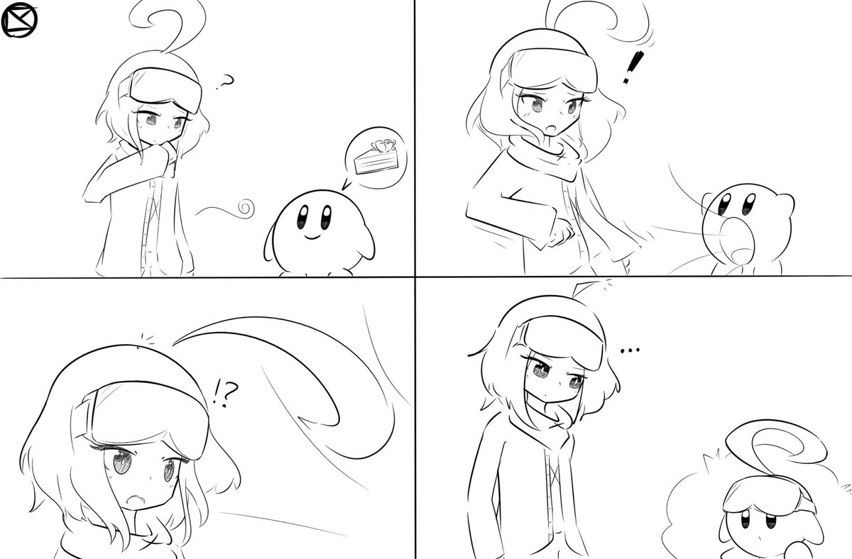 Docoruu_Moe's tweet photo. Bro how does ahoge work? https://t.co/oiZw2kLjS9