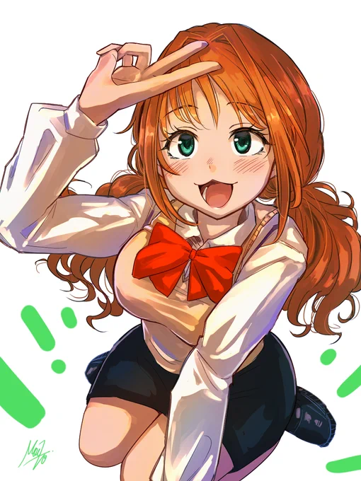 描き初め日野茜 