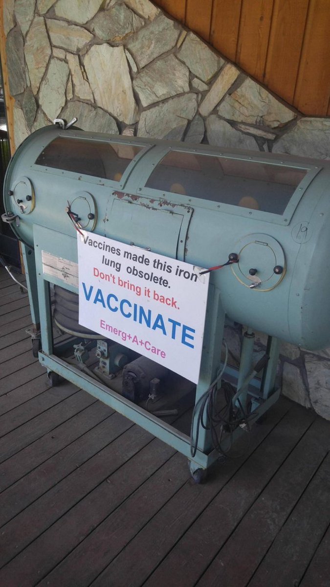 winxinpensione's tweet photo. Questo è un polmone d'acciaio. Chi se lo ricorda? Nessuno più ormai perché i vaccini funzionano. 

#novax https://t.co/gjlmqE75Pp