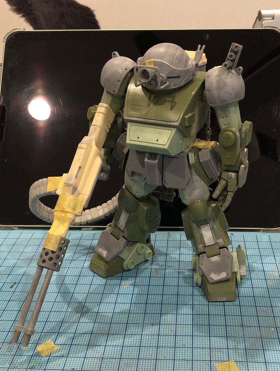 taopuchi's tweet image. 工作目処ついたので全体確認のパチ組み…