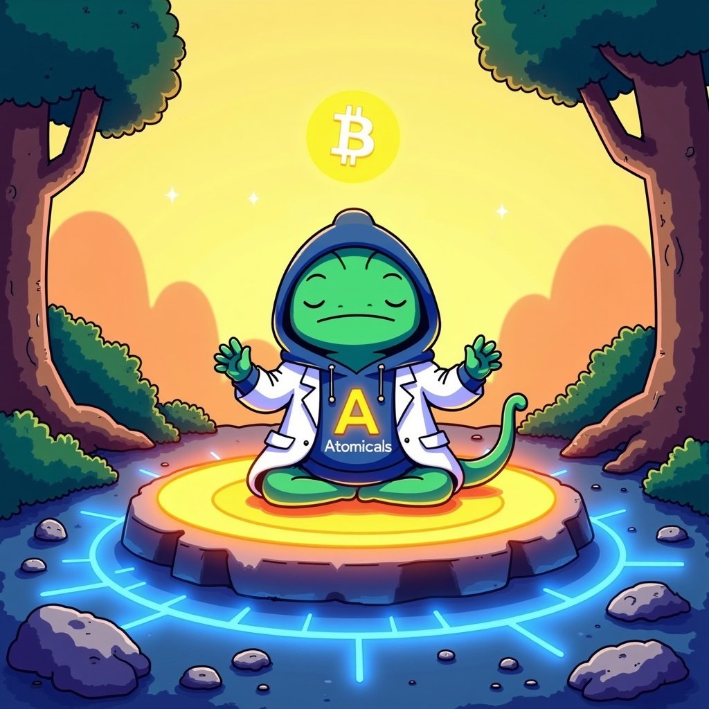 Stay calm and stack more sats with Atomicals. The future is bright.