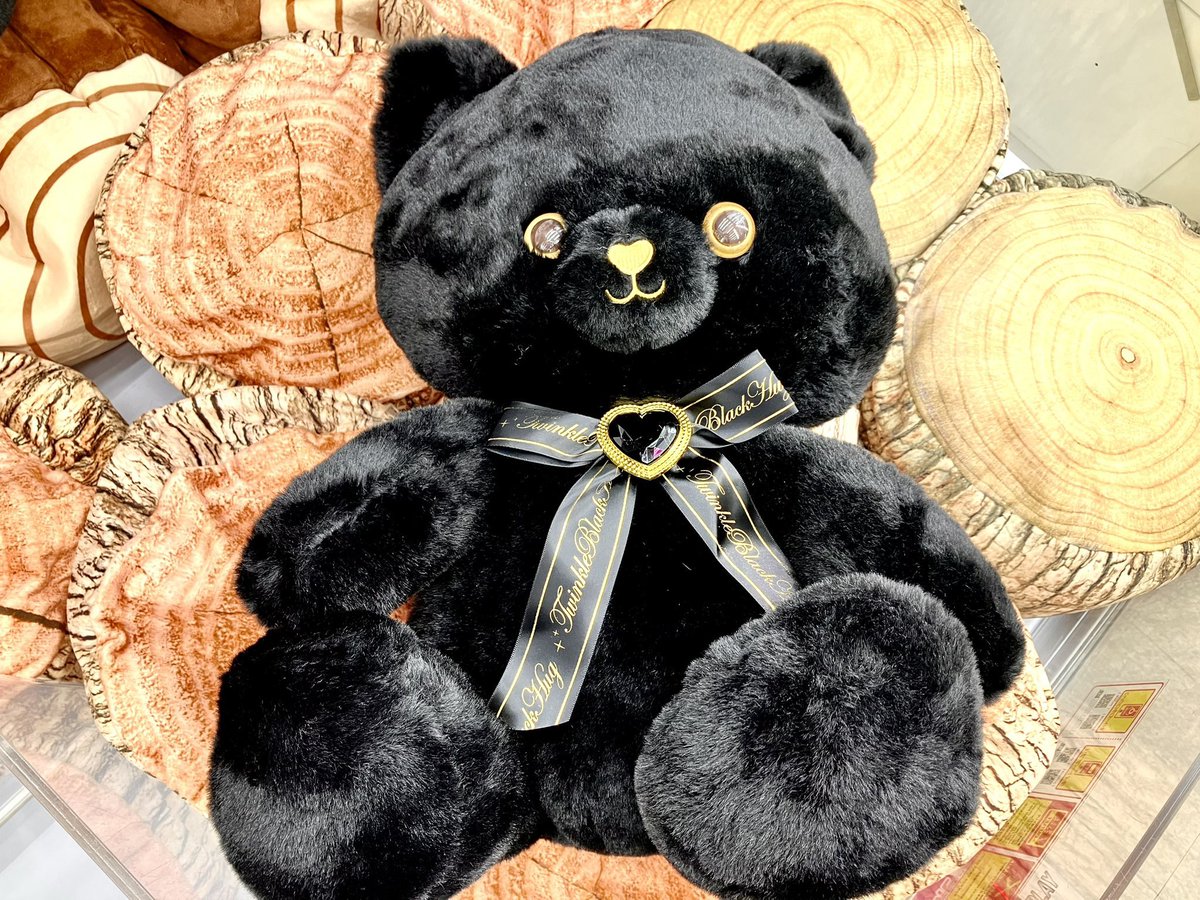 ⭐︎超希少・廃盤⭐︎ FINAL （ファイナルホーム）ぬいぐるみ ブラック プライズ】 『 #真っ黒なお友達 びっぐ ぬいぐるみ』 再投入致しました
