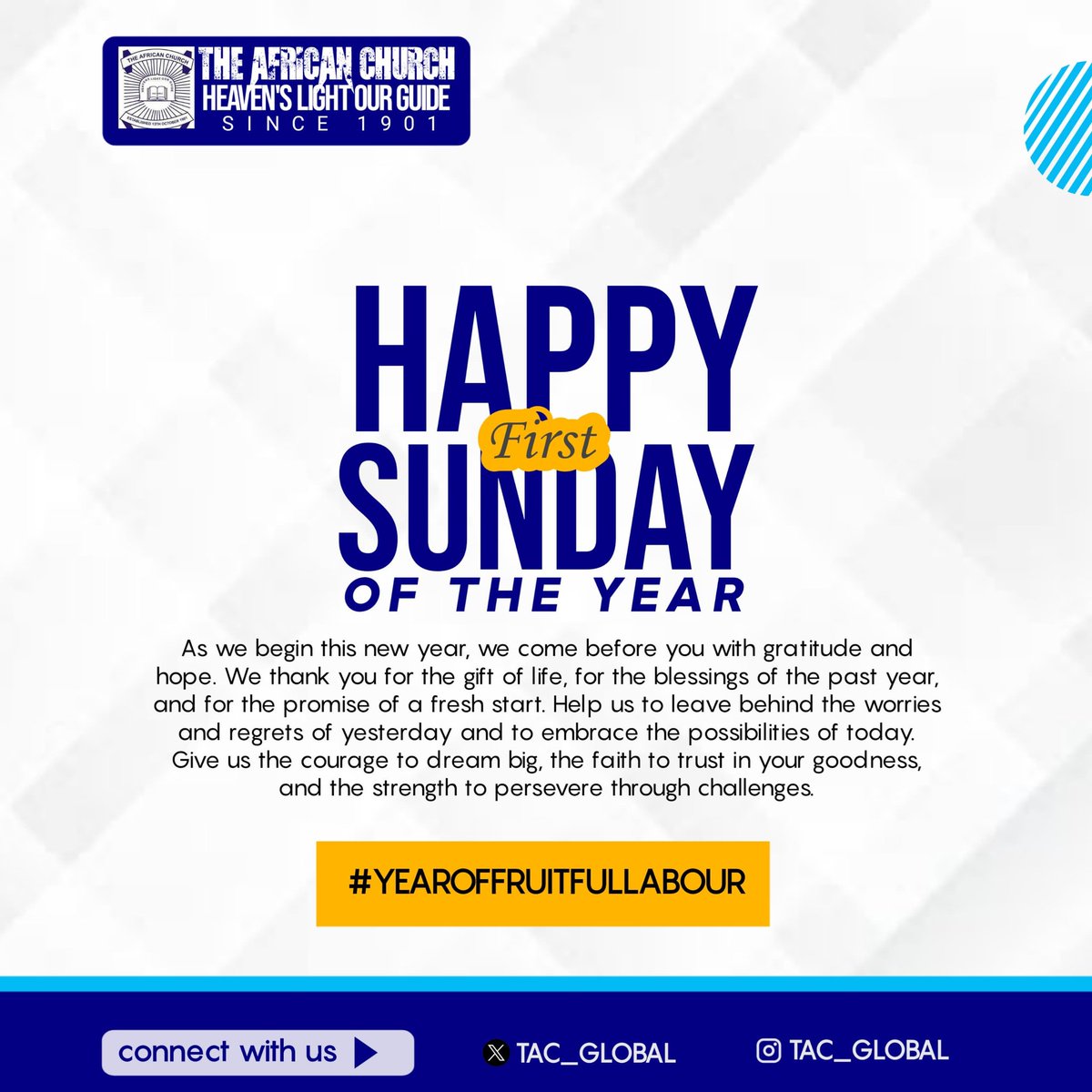 TAC__Global's tweet photo. Happy first Sunday! Maybe Heaven's light continually be our guide. https://t.co/oQRYmQJFRA