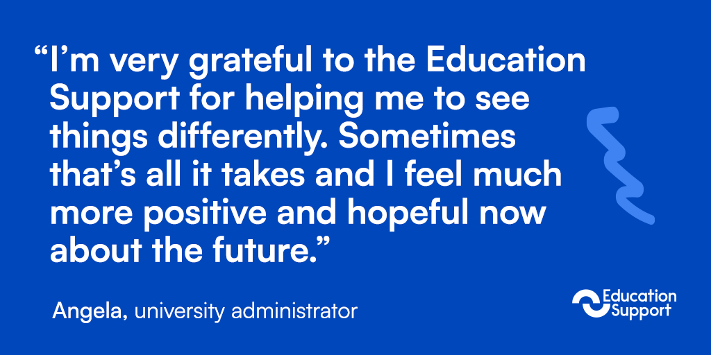 As we kick off the new year, here's a reminder that we're here for you - every day, throughout 2024.

We offer a free and confidential helpline, available for all teachers and education staff.

Call us, we'll listen 💙

📞: 08000 562 561

#Wellbeing #Teachers #SchoolStaff