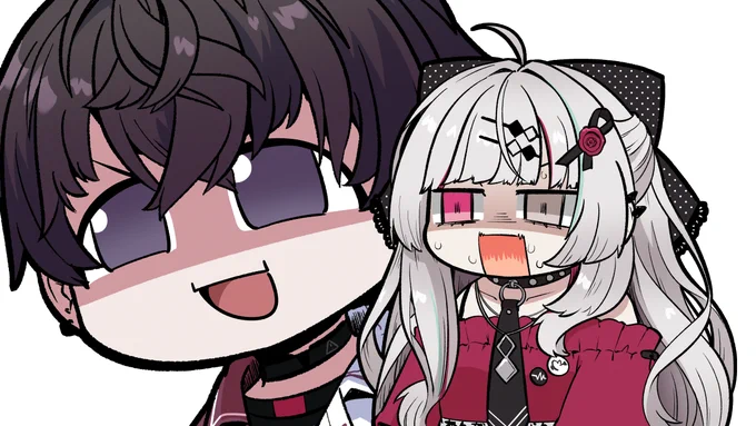 #にじ紅白リレー対決 