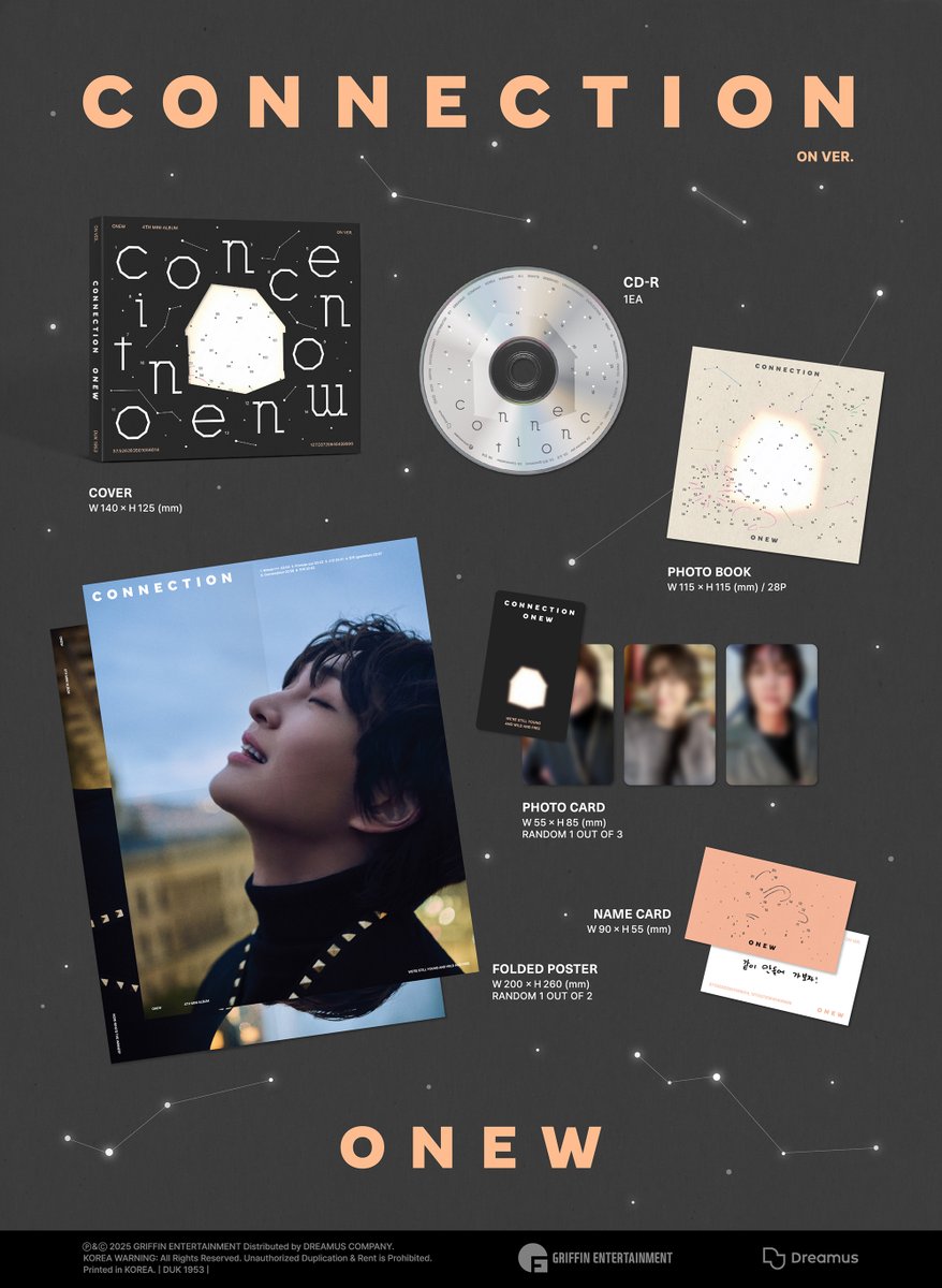 ONEW_GRIFFIN's tweet photo. 온유 ONEW 4TH EP [CONNECTION] ON / NEW VER. Album Details

💿Pre-Order
https://t.co/cnoPBPHSM9

2025.01.06 6PM KST

#온유 #ONEW
#CONNECTION #ONEW_CONNECTION
#Winner #ONEW_Winner #온유_Winner https://t.co/cZsOtmKM74