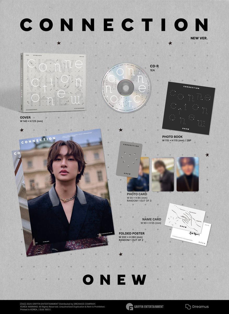 ONEW_GRIFFIN's tweet photo. 온유 ONEW 4TH EP [CONNECTION] ON / NEW VER. Album Details

💿Pre-Order
https://t.co/cnoPBPHSM9

2025.01.06 6PM KST

#온유 #ONEW
#CONNECTION #ONEW_CONNECTION
#Winner #ONEW_Winner #온유_Winner https://t.co/cZsOtmKM74