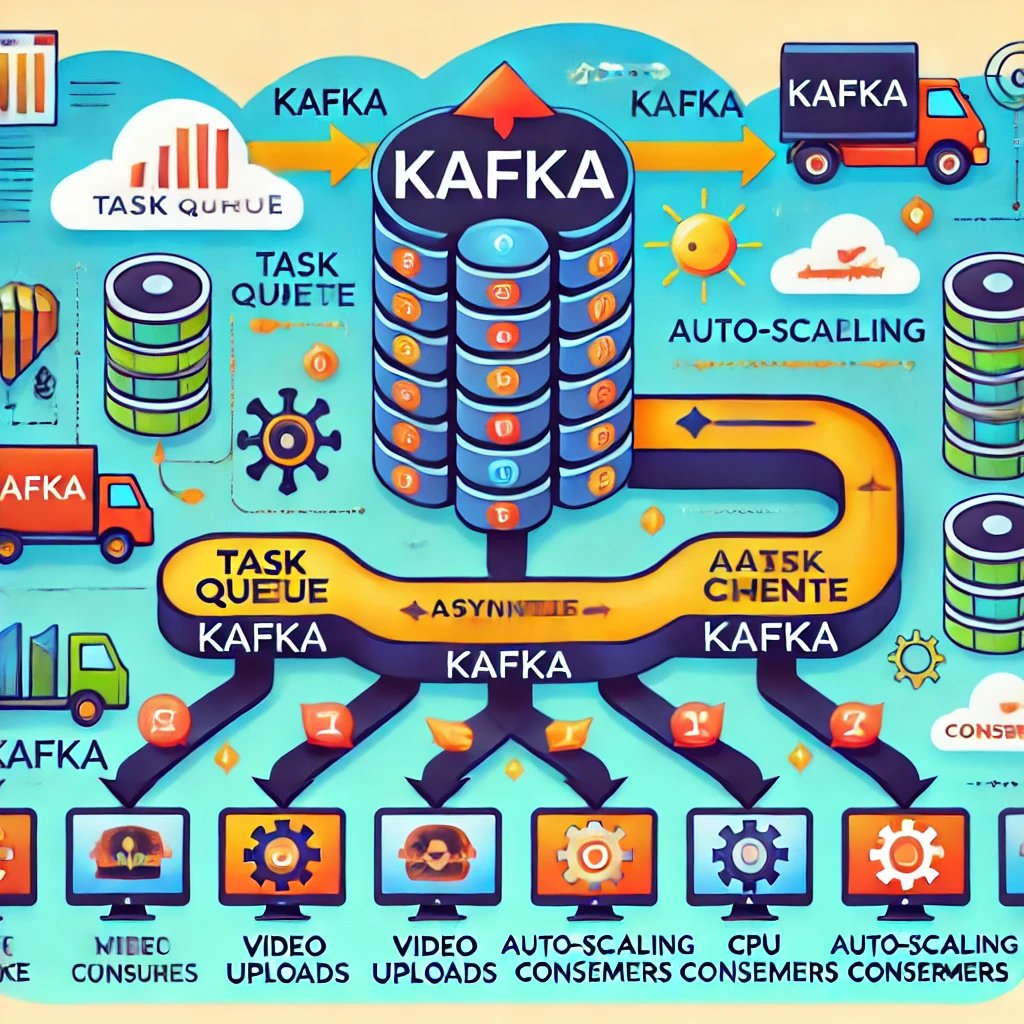 ii_am_PrAvEeN's tweet image. Use Kafka for CPU-intensive tasks to process them asynchronously:
1. Requests are queued in Kafka,ensuring no overload.
2. Consumers process tasks at their own pace.
Without Kafka, high traffic could overwhelm your system,leading to failures.#Kafka #AsyncProcessing #Microservices