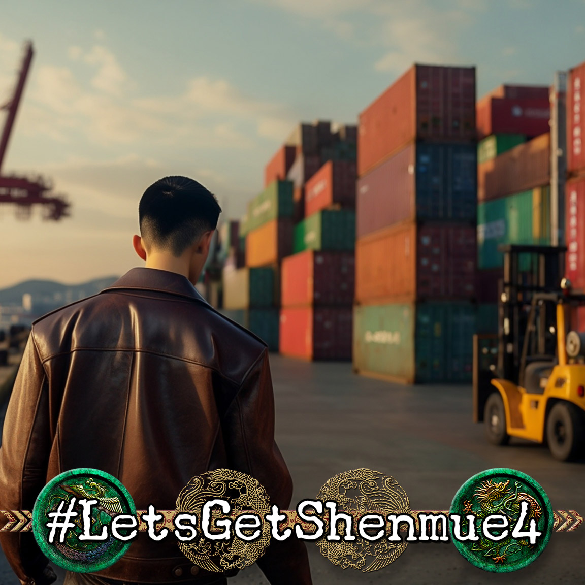 alzarac's tweet photo. #LetsGetShenmue4 

AI images by @LumaLabsAI https://t.co/4PZyYpHGOi