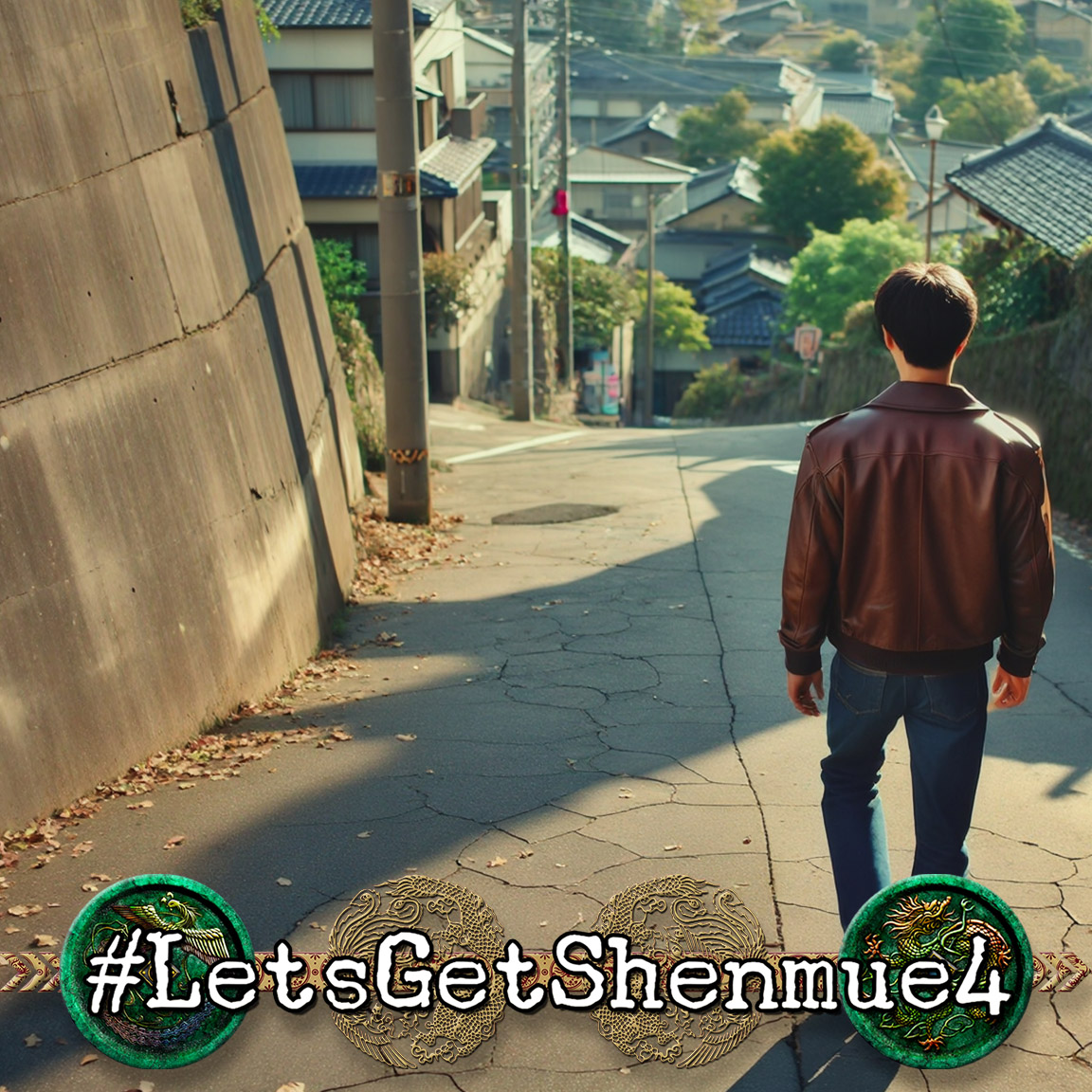 alzarac's tweet photo. #LetsGetShenmue4 

AI images by @LumaLabsAI https://t.co/4PZyYpHGOi