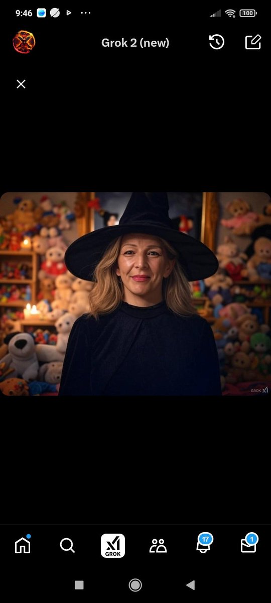 Hoy víspera de Reyes,gracias a la bruja Yoli,los niños se han quedado  sin la posibilidad de ver sus juguetes anunciados por TVE, por miedo a ser multados por sus leyes  de la diversidad cultural .