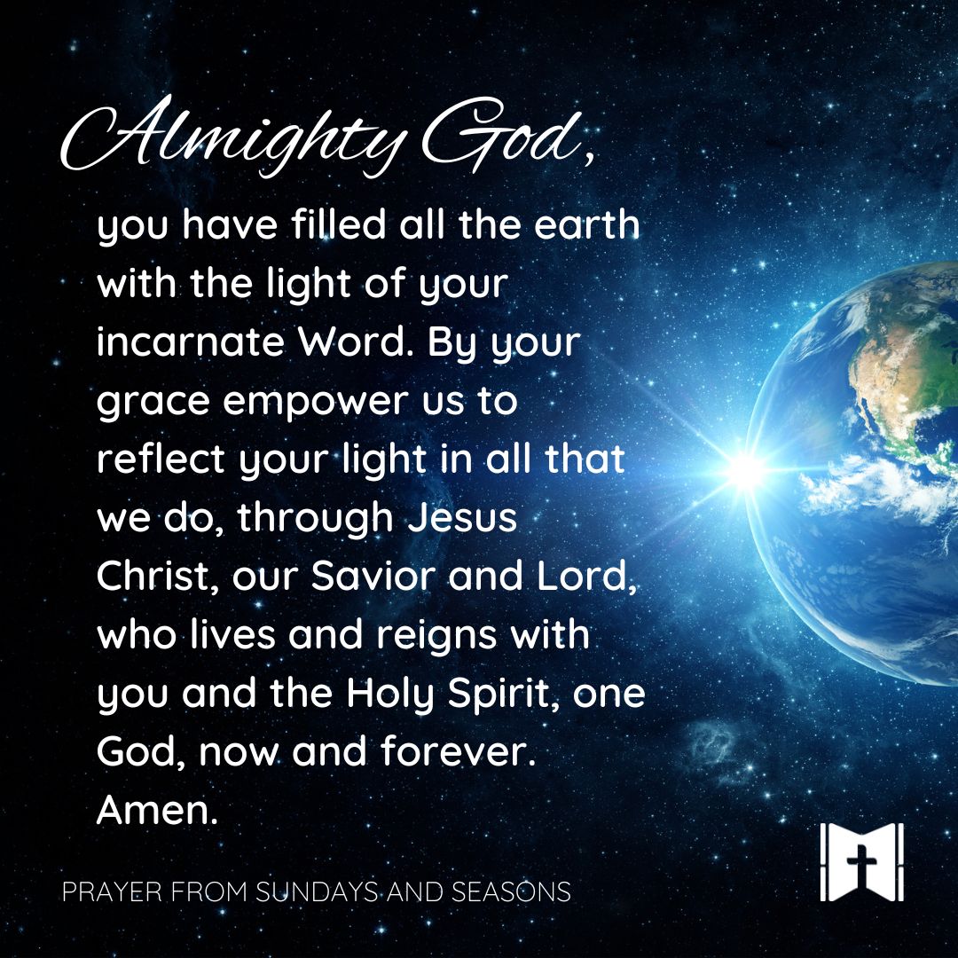 🙏 Prayer from Sundays and Seasons.