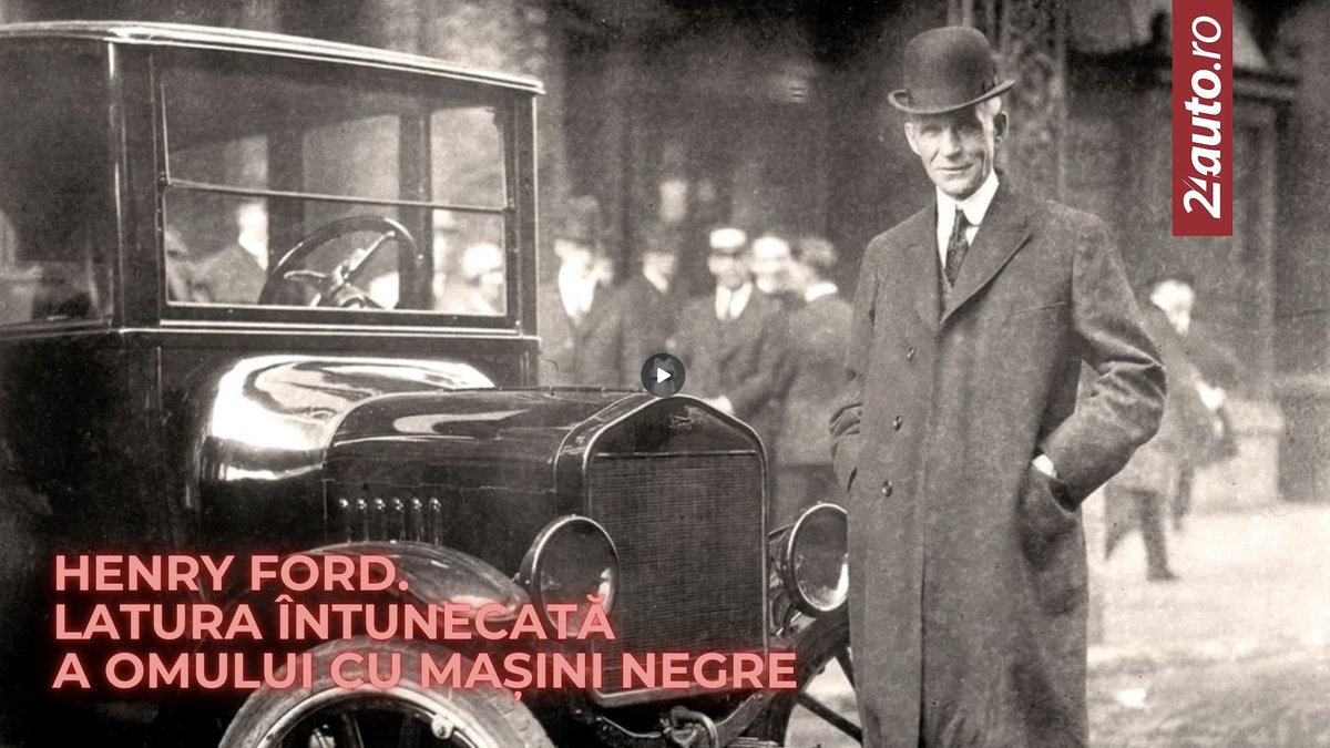 24auto's tweet image. Henry Ford, omul care a revoluționat industria automobilului a avut și o latură întunecată, știută astăzi de puțină lume.

Full story 👉 bit.ly/4iWfguF

#HenryFord #controversa #24autoRO
