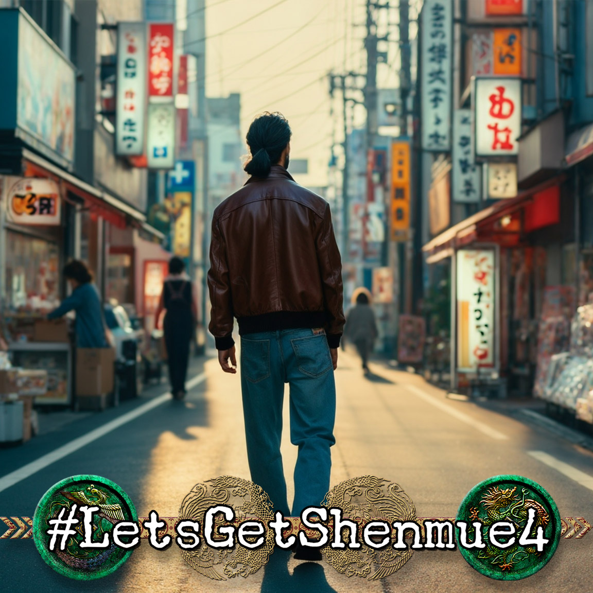 alzarac's tweet photo. #LetsGetShenmue4 

AI images by @LumaLabsAI https://t.co/ySLkSHz7Zz