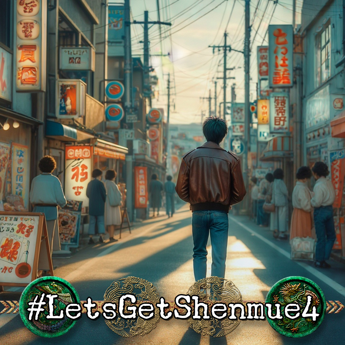 alzarac's tweet photo. #LetsGetShenmue4 

AI images by @LumaLabsAI https://t.co/ySLkSHz7Zz