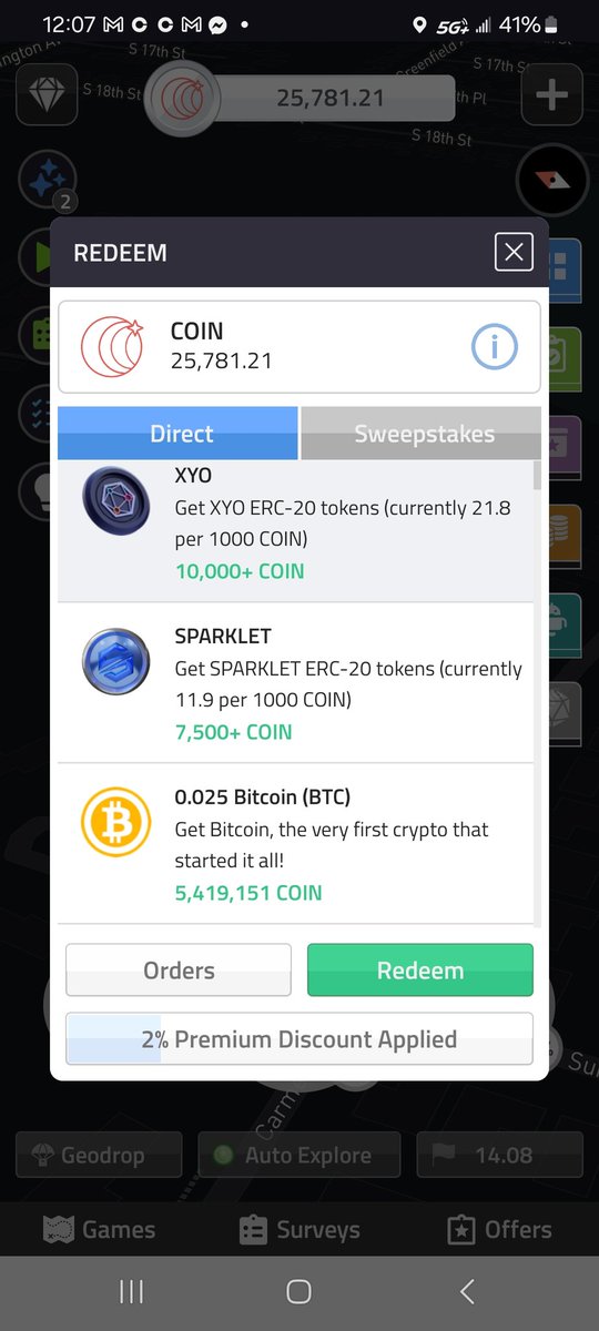 DavidRindfleis1's tweet photo. #Driving and #Geomining is a dream come true 👍 😍.  For a #Driver like me the #coinapp is amazing! I #AlwaysBeEarning no matter what I'm doing. #Play2Earn is so easy when 1 way to play is just to #Drive I redeem for $XYO or #crypto #Bitcoin #Ethereum #sparklet #Gold #Silver https://t.co/A4h5V709yo