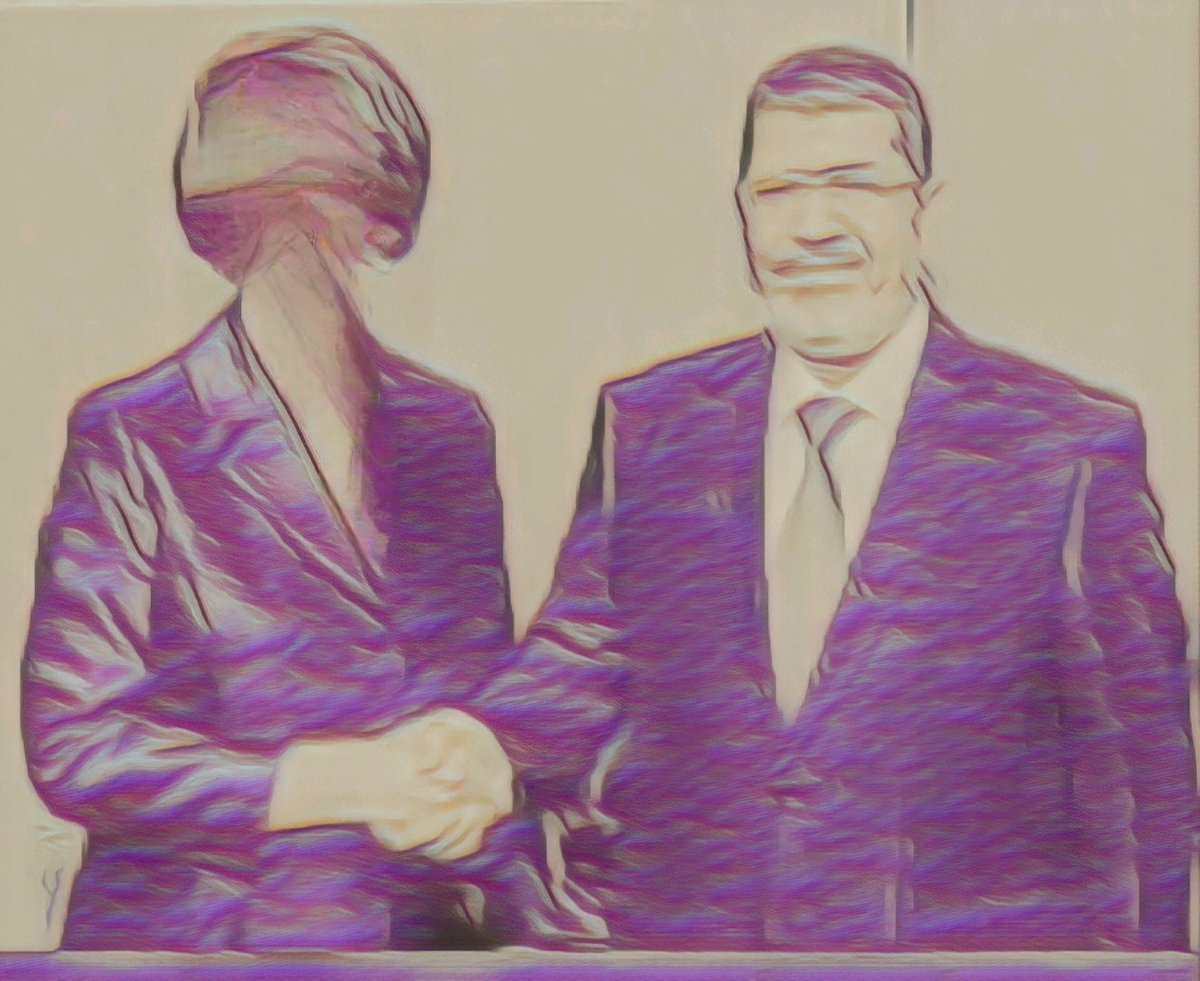 مرسي صافح ولم يسلم، فأسقطوه، وسجنوه، ثم قتلوه...

.... حتى تتبعوا ملتهم