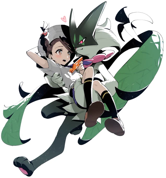 チリちゃん目当てでポケモン始めたけど、イケケモメスパートナーのマスカーニャにニッコリ(チリちゃんにはまだ出会えてない) 