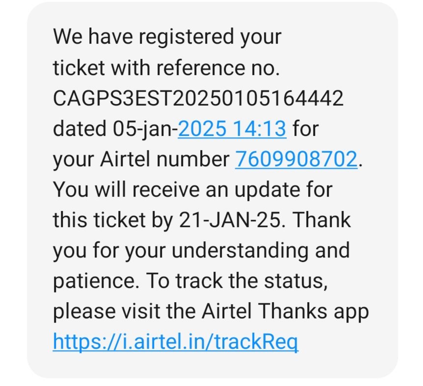 NishantaKumarN5's tweet photo. Please Look into this matter @airtelindia @TRAI https://t.co/R4dxiklyee