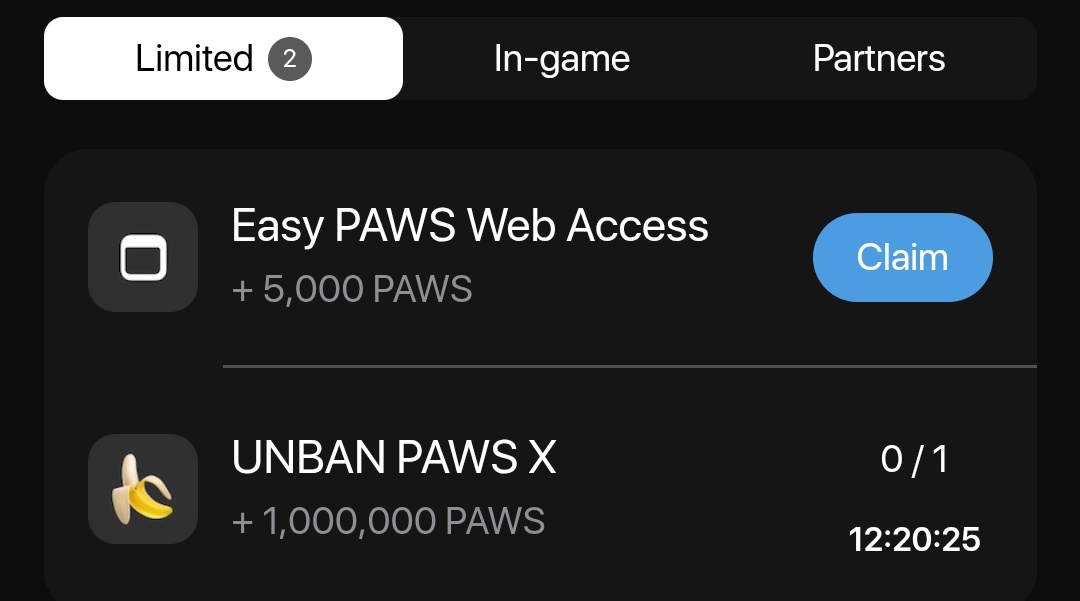 0xjoedabos's tweet photo. How to complete these #PAWS #tasks?
Follow this thread 🧵 
#PAWSMAS #PawsUnban 
$BOOST
Also join here to 👇 https://t.co/GC5Y7A3ZBO
