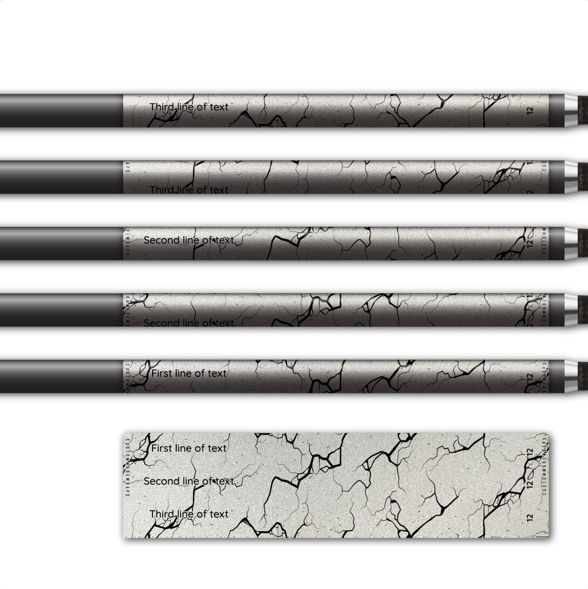 custommadewraps's tweet photo. 🚀 New Arrival – Shattered Arrow Wraps! ⚡️
Cracked, seamless, and bold – this design is available in multiple cuts and vinyl types (Standard, Fluorescent, Metallic, Retro-reflective).

🔥 Link in thread https://t.co/wPf1cBW7CM