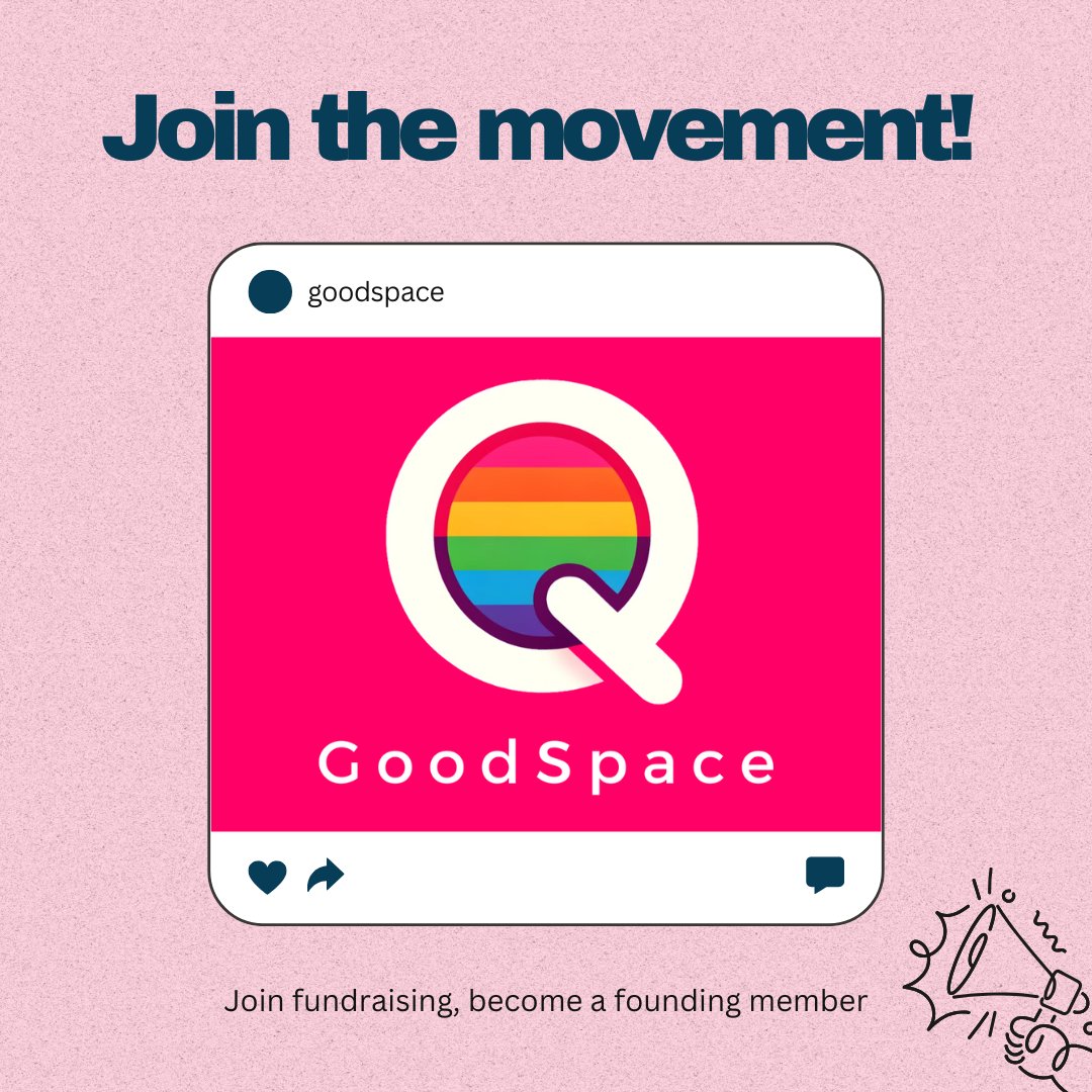 goodspaceco's tweet photo. We extend our mission to build the first non-profit social media platform and community spaces. We are honored to create safe spaces both online and offline, where inclusivity and innovation bring people together to empower communities worldwide. https://t.co/Ej6Y4Hj2c4