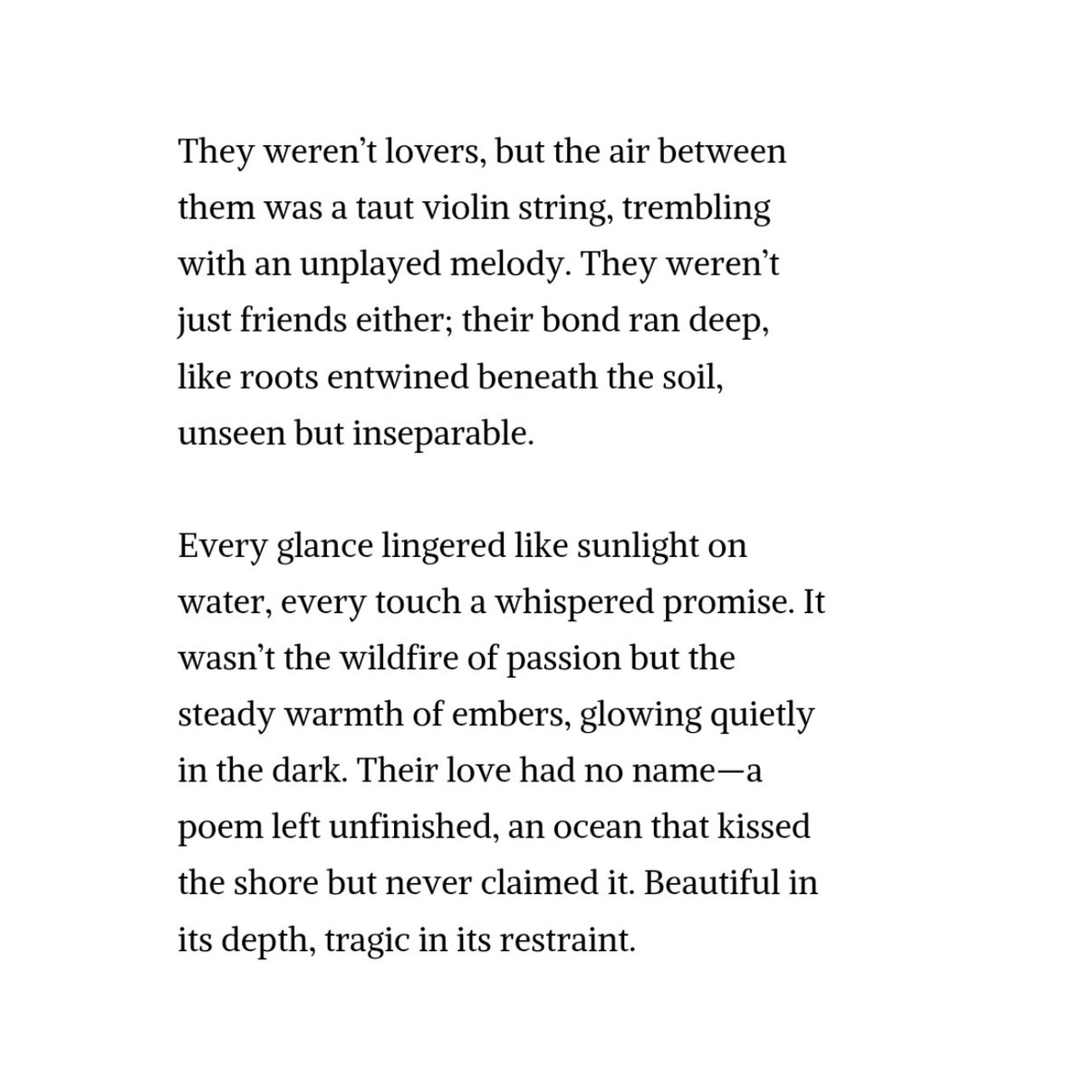 seraferrer's tweet photo. "Unfinished Symphony" written by: S.R.F.

may your symphonies be heard, and your hearts at peace https://t.co/Prcrbr3lFx