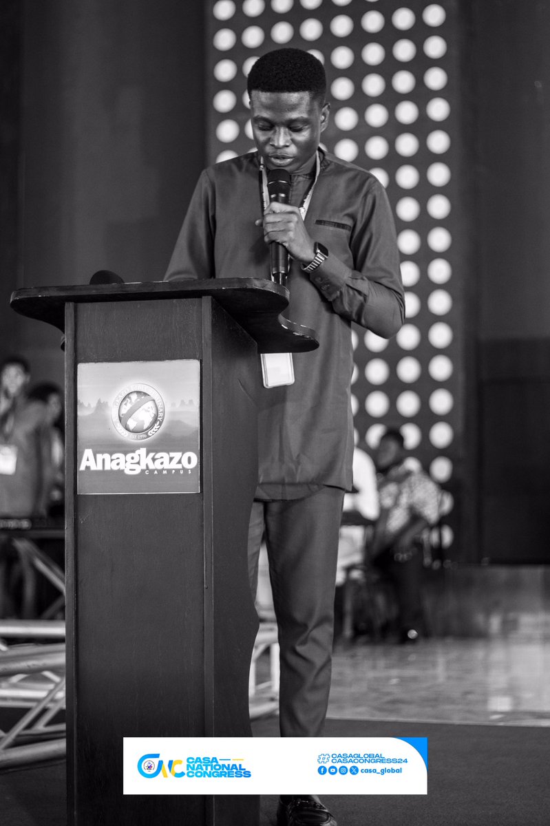 casa_global's tweet photo. Whenever Elder Caleb climbs the podium, we know it's that moment to sing CAC hymns.

What's your favorite CAC hymn? You can share some lines of the lyrics with us to join you sing.

#CASAGlobal #CASATakeOver #CASACongress24 https://t.co/0kbw0lOdLv
