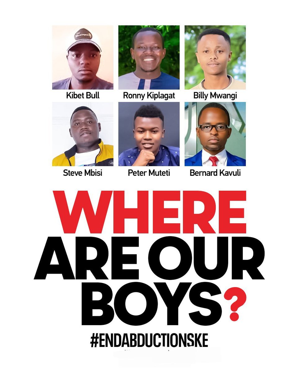 <a href="/InteriorKE/">Ministry of Interior | Kenya</a> Hawa wajidishi sindio 🫠
#EndAbductionsKE 
#FreeKibetBull