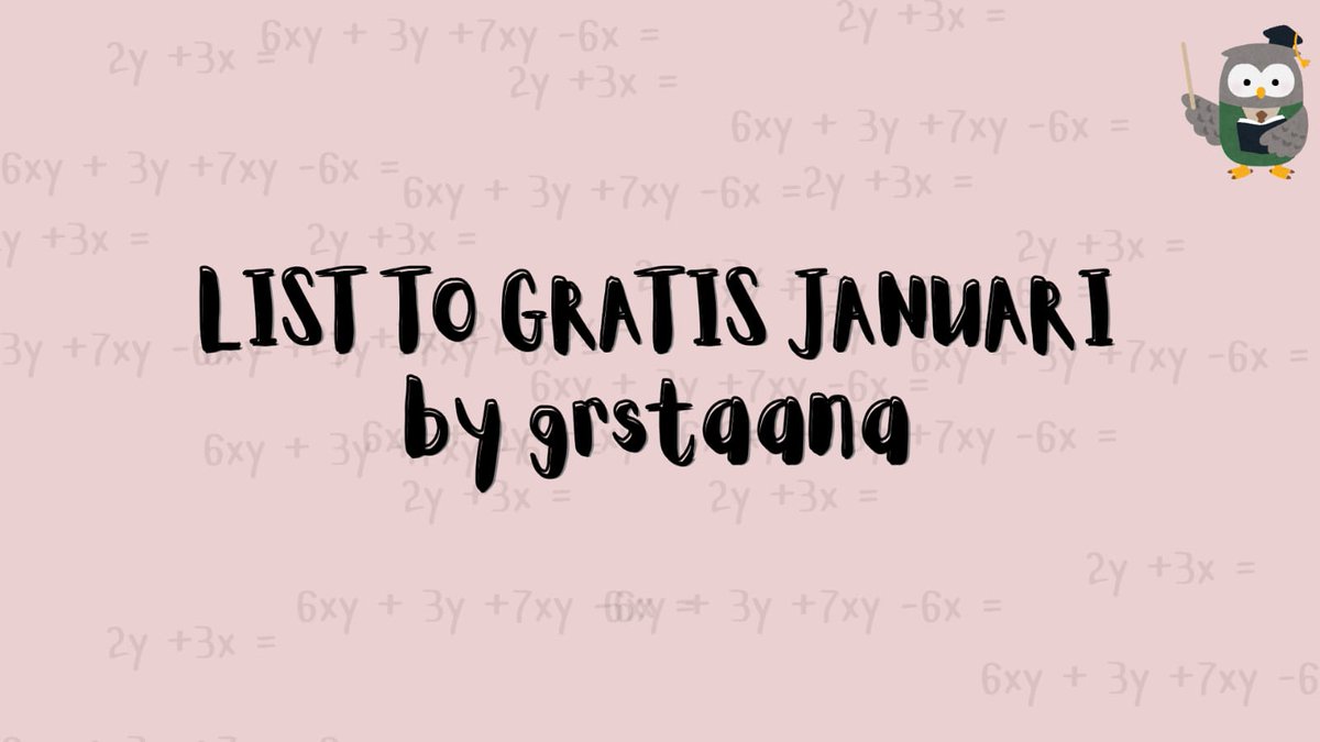 grstaana's tweet photo. —List Tryout Januari Gratis UTBK/SNBT 2025 
a thread

#snbt #utbk #snbt2025 #ambistwt #studytwt #studyacc #pkpm #pu #pbm #subtest https://t.co/28L4v7hdnN