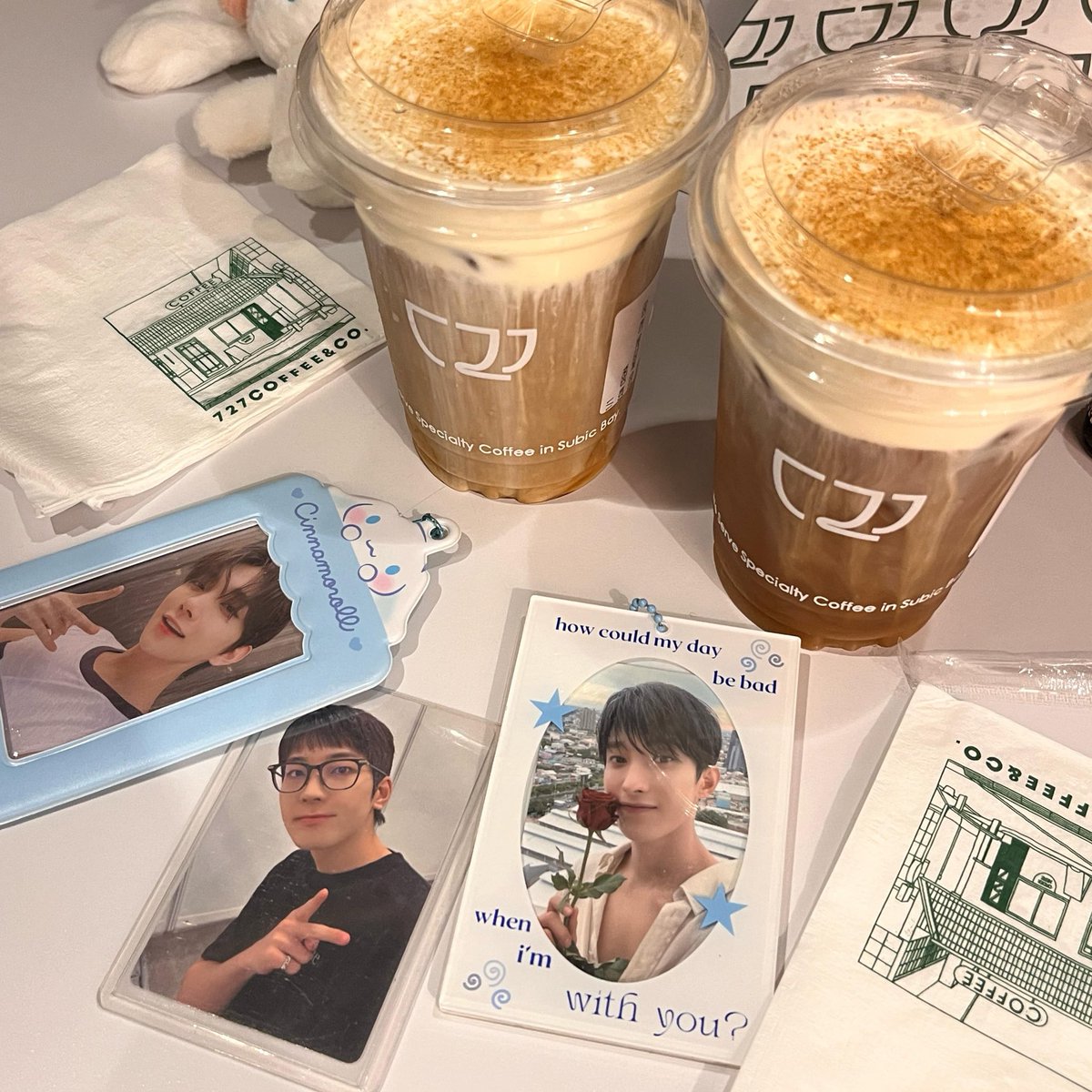 gyushualuvr's tweet photo. another cafe date with our favs 🤍 https://t.co/0YyJGqFc4x