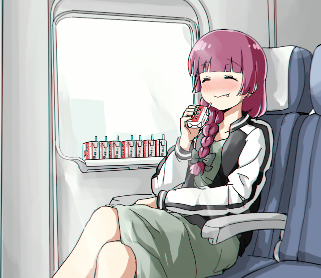 廣井きくり 「いまこれ←帰省中 連休最終日→ 」|米利菓のイラスト