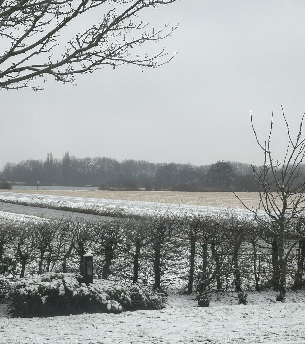 BirgithaBakker's tweet image. Winters uitzicht ❄️ Fijne zondag allemaal!  #enjoythelittlethings #relax #weekendvibes