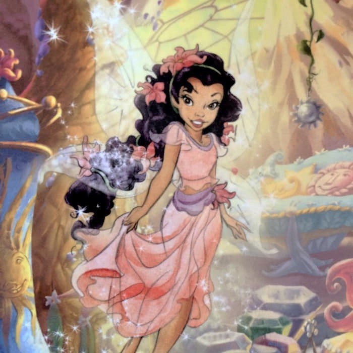 the old classic disney fairies book illustrations 🧚🏼‍♀️