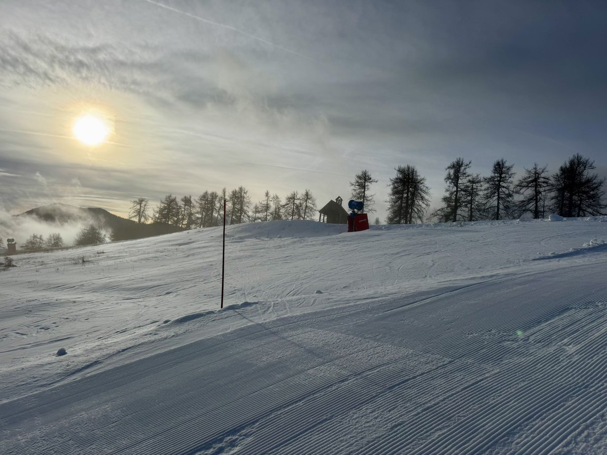 Magnifique vue ce matin