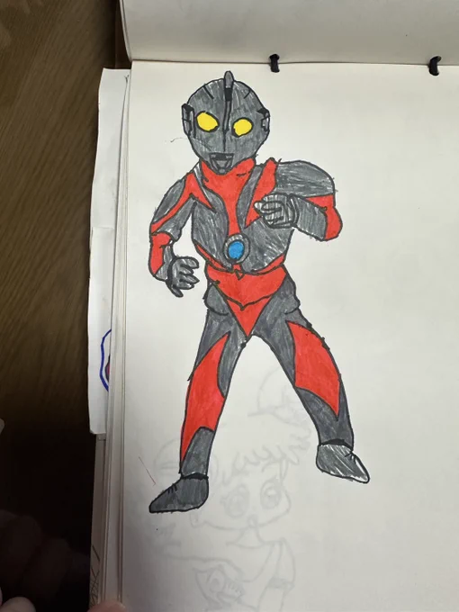 自分が保育園の時描いたなんか面白かったウルトラマンと狂ったように描いた遊戯王です(他にポケモン、デジモン、仮面ライダー、昆虫が多かったです) 