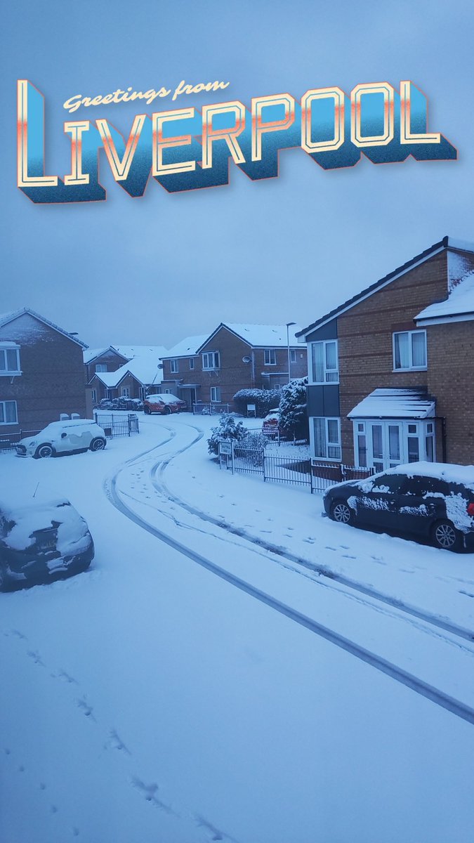 TheBadhwar's tweet photo. Hopefully, all this Snow clears out Soon, as we have a Lovely game planned this evening at #Anfield
#LIVMUN #LFC #weather #liverpoolweather #Snow https://t.co/sG33uoHvDT