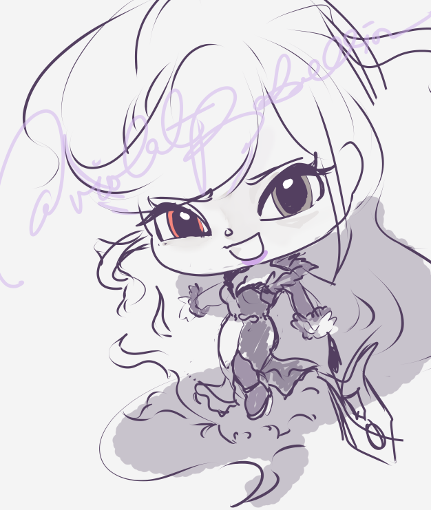 violetR does a draw tweet media