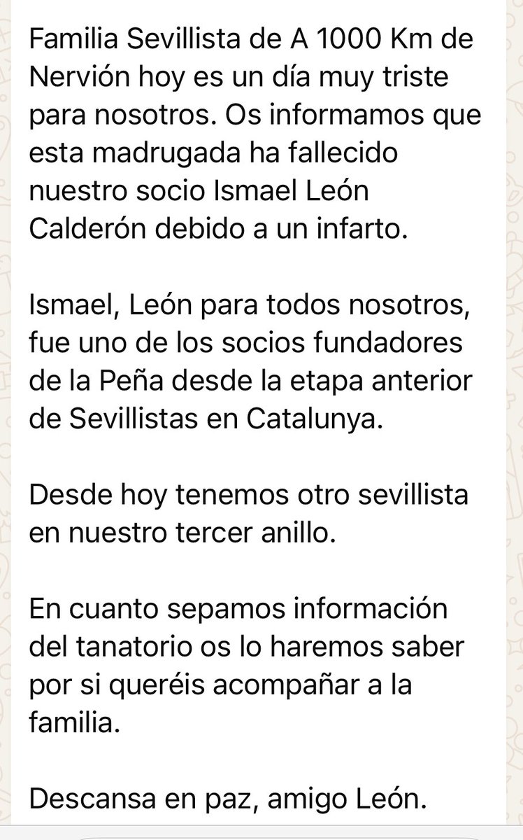 Descansa en paz, amigo.